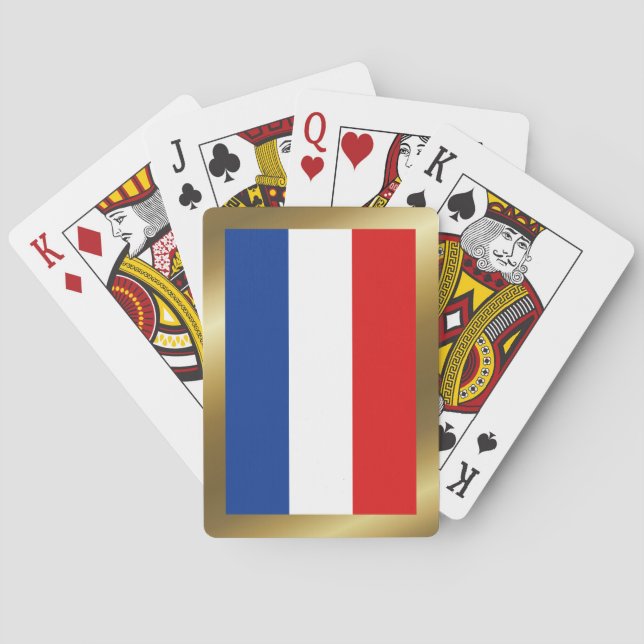 Netherlands Flag Playing Cards (Back)