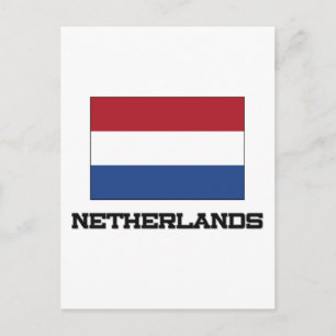 Netherlands Flag Postcard