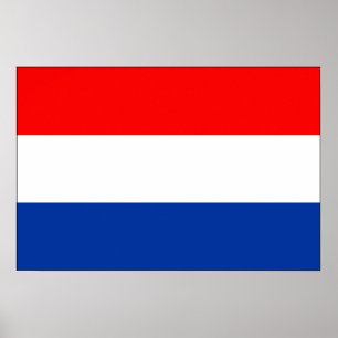 Netherlands Flag Poster