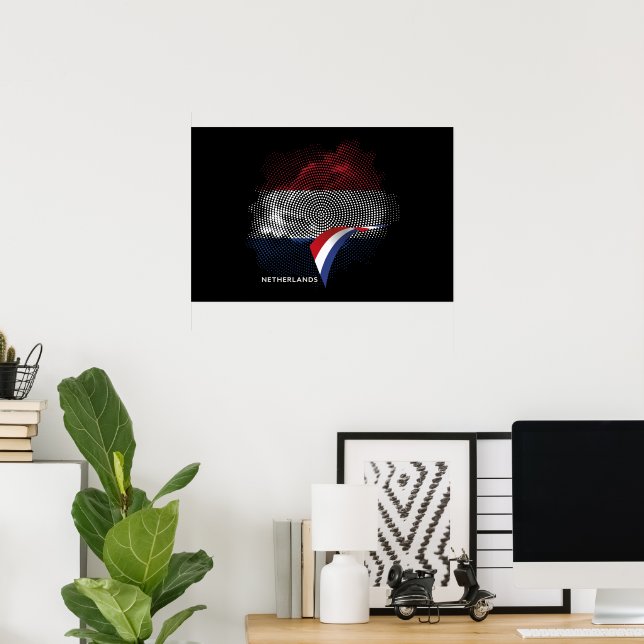 Netherlands flag poster (Home Office)