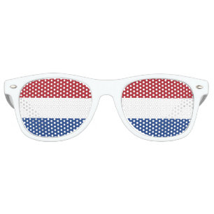 Netherlands Flag Retro Sunglasses