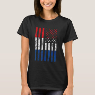 Netherlands Flag Soccer Dutch Football Fans T-Shirt