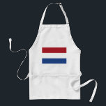 Netherlands Flag Standard Apron<br><div class="desc">Patriotic flag of Netherlands.</div>