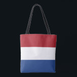 Netherlands Flag Tote Bag<br><div class="desc">Patriotic flag of Netherlands.</div>