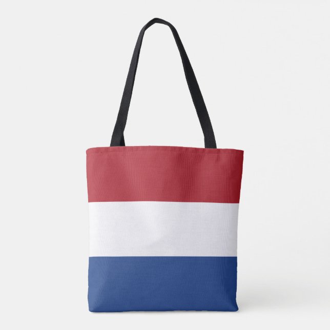 Netherlands Flag Tote Bag (Back)