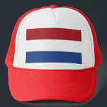 Netherlands Flag Trucker Hat<br><div class="desc">Netherlands Flag</div>