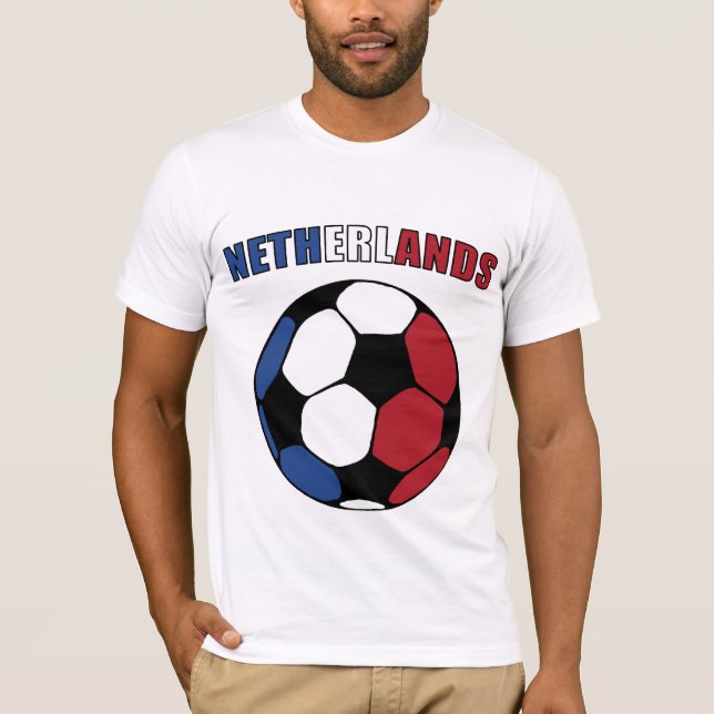 Netherlands Footy (Light) T-Shirt (Front)