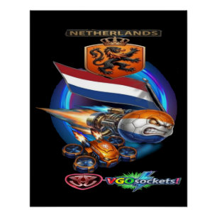 Netherlands-G-Ball Poster