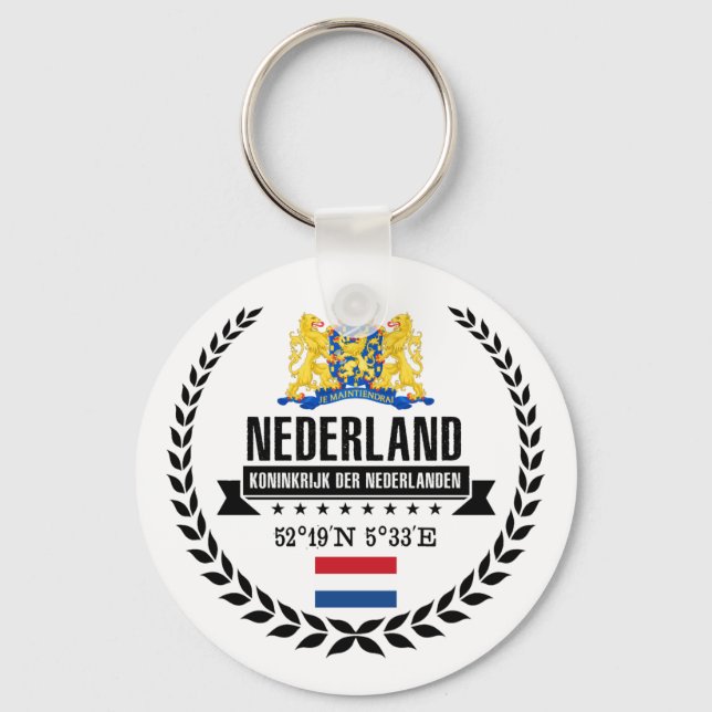 Netherlands Key Ring (Front)