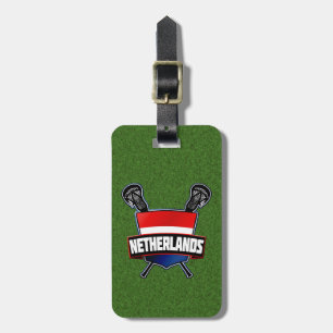 Netherlands Lacrosse Luggage Tag Template