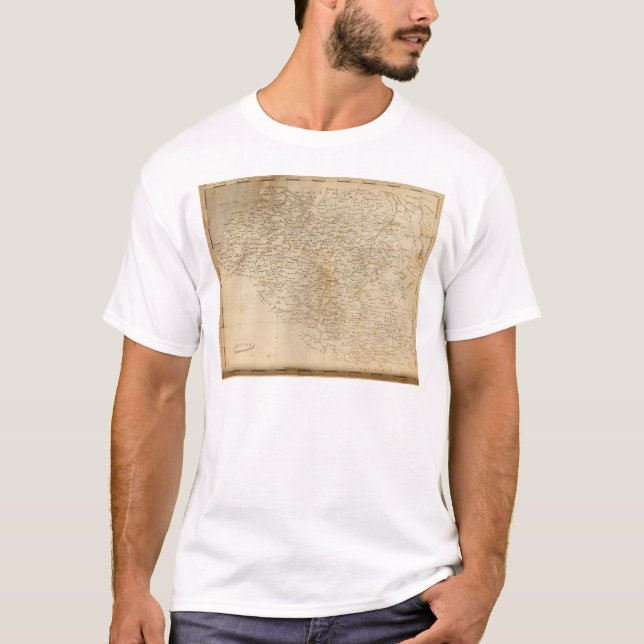 Netherlands Map by Arrowsmith T-Shirt (Front)