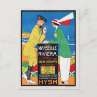 Netherlands Marseille Vintage Poster 1913