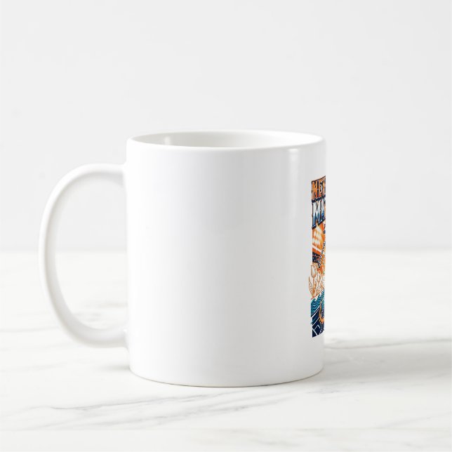 Netherlands Match Day Skeleton Striker Nations Hig Coffee Mug (Left)