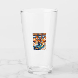 Netherlands Match Day Skeleton Striker Nations Hig Glass
