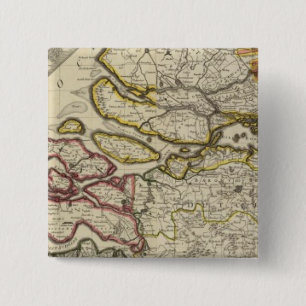 Netherlands north 15 cm square badge