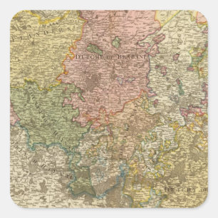 Netherlands or Low Countries Square Sticker