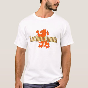 Netherlands Rampant Oranje Lion Soccer gear T-Shirt