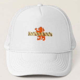 Netherlands Rampant Oranje Lion Soccer gear Trucker Hat