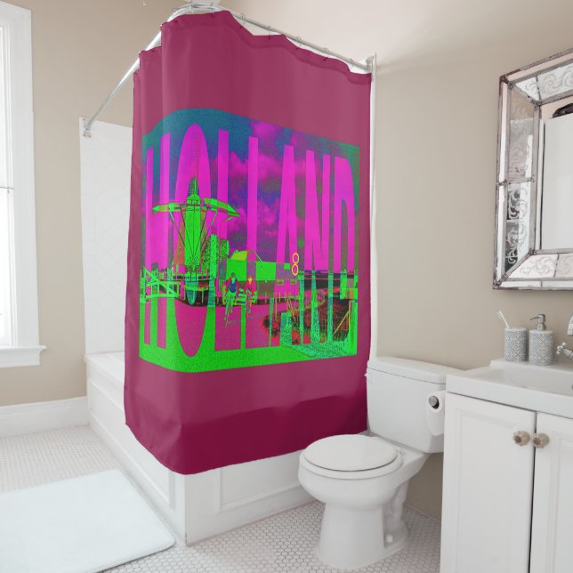 Netherlands Shower Curtain (In Situ)