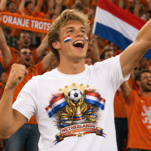 Netherlands Soccer Fan Dutch Football World Cup T-Shirt