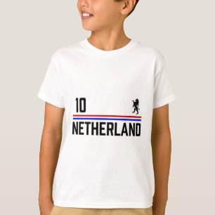 Netherlands Soccer Jersey, Oranje Footll Holland  T-Shirt