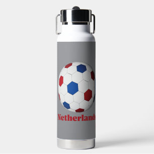 Netherlands Soccer Water Bottle