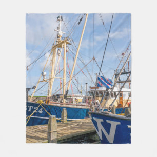 NETHERLANDS - STAVOREN - MEDIA APRIL 2017: Docked  Fleece Blanket