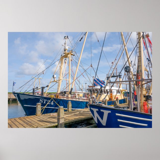 NETHERLANDS - STAVOREN - MEDIA APRIL 2017: Docked  Poster (Front)