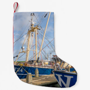 NETHERLANDS - STAVOREN - MEDIA APRIL 2017: Docked Small Christmas Stocking
