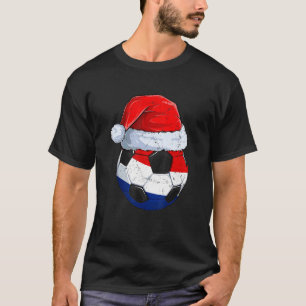 Netherlands Team Player Football Ball World Soccer T-Shirt