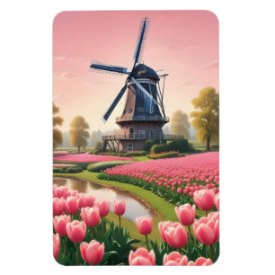 Netherlands Windmills Magnet