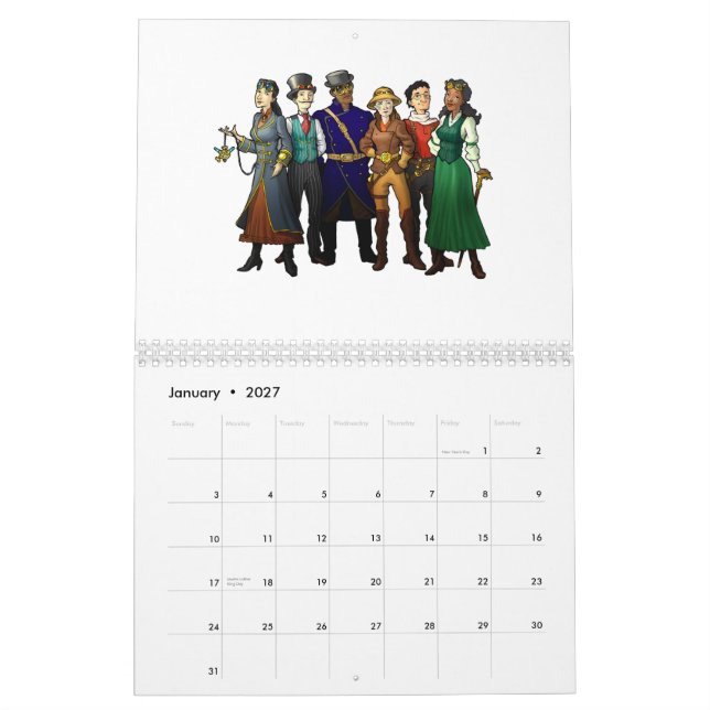 Nethernet 2010 Calendar (Jan 2027)