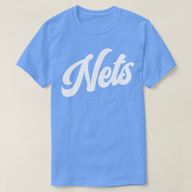 Nets Retro Brooklyn Nets T-Shirt (Design Front)
