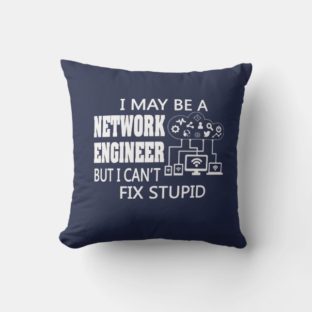 Network Engineer Cushion (Front)