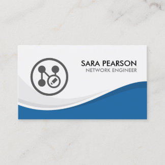 Network Engineer Technical Computer Business Card