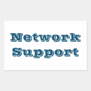 Network support sticker