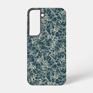 Networking Neurons on Teal - seamless pattern. Samsung Galaxy Case
