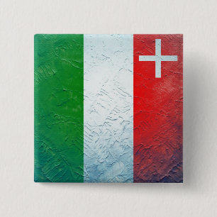 Neuchatel 15 Cm Square Badge