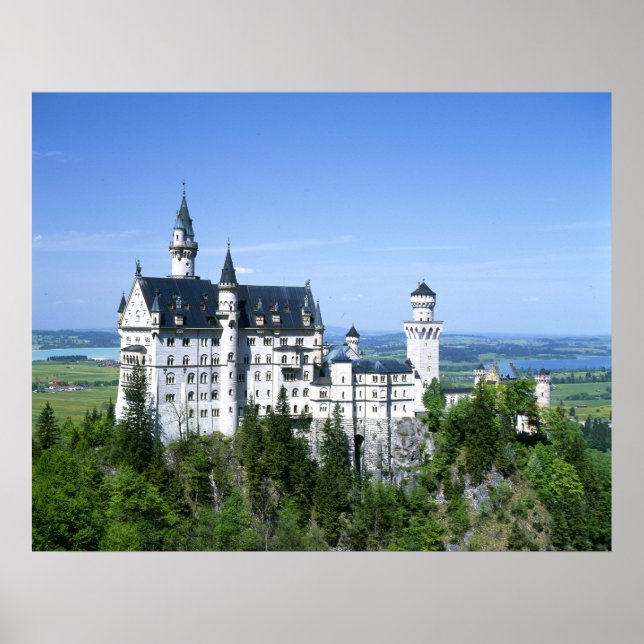 Neuchwanstein Castle Bavaria Poster (Front)