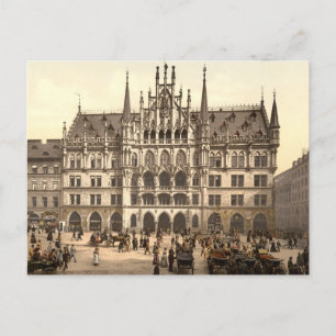Neues Rathaus in München Postcard