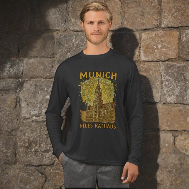 Neues Ratheus Sketcha Mens Long Sleeve Tri-Blend Shirt (Creator Uploaded)