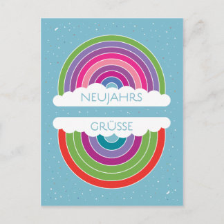 Neujahrsgrüße Postcard