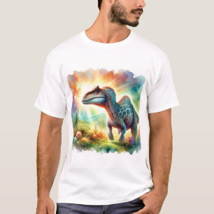 Neuquensaurus Painting 110724AREF109 - Watercolor T-Shirt