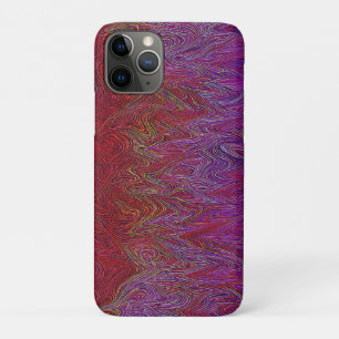 "Neural Firestorm" Abstract” Red Purple Case-Mate iPhone Case