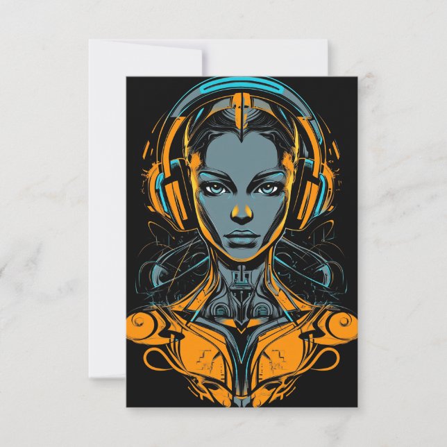Neural Override Thank You Card (Front)