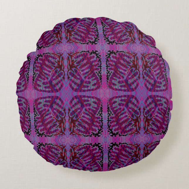 Neural-Pop Round Cushion (Front)