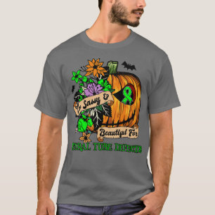 Neural Tube Defects Awareness retro halloween scar T-Shirt