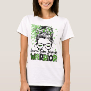 Neural Tube Defects Warrior Women Girl Survivor T-Shirt