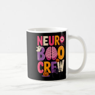 Neuro Boo Crew Halloween Anatomical Brain Anatomy  Coffee Mug