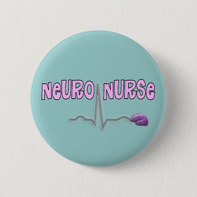 Neuro Nurse Button (Front)